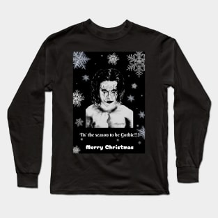 A gothic merry Christmas Long Sleeve T-Shirt